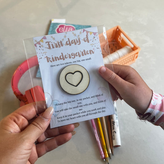 The First Day of Kindy Tokens