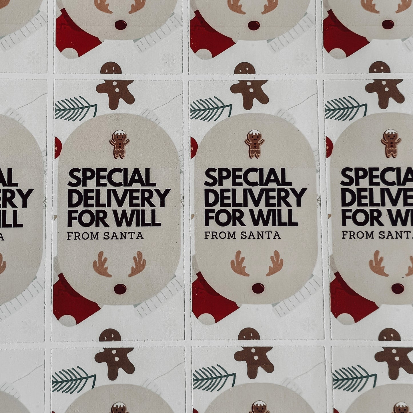 The Christmas Gift Stickers