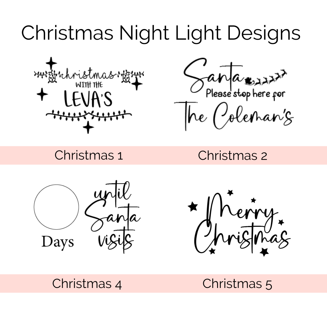 The Personalised Night Light