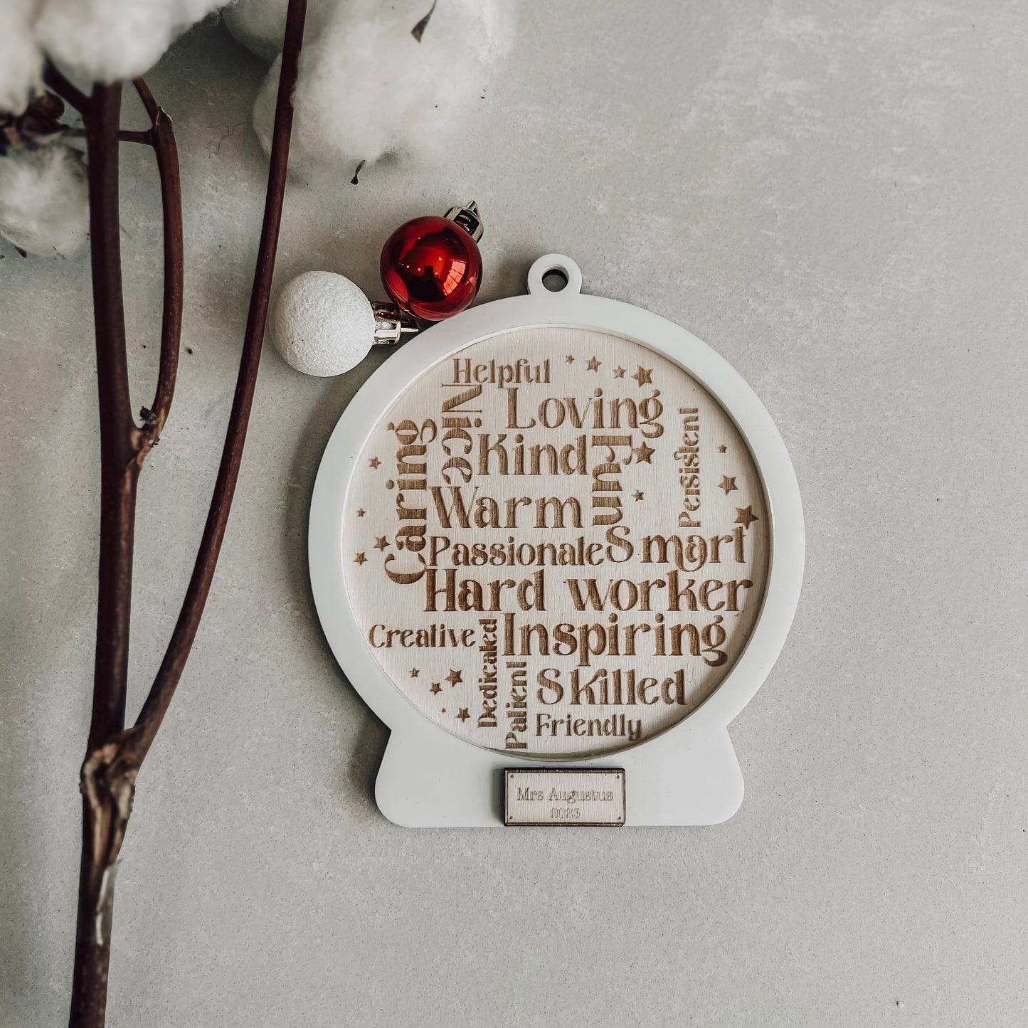 The Snow Globe Ornament