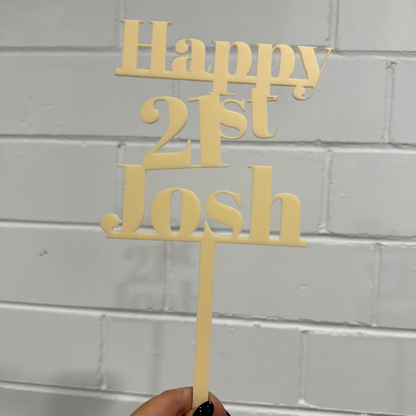 The Custom Cake Topper