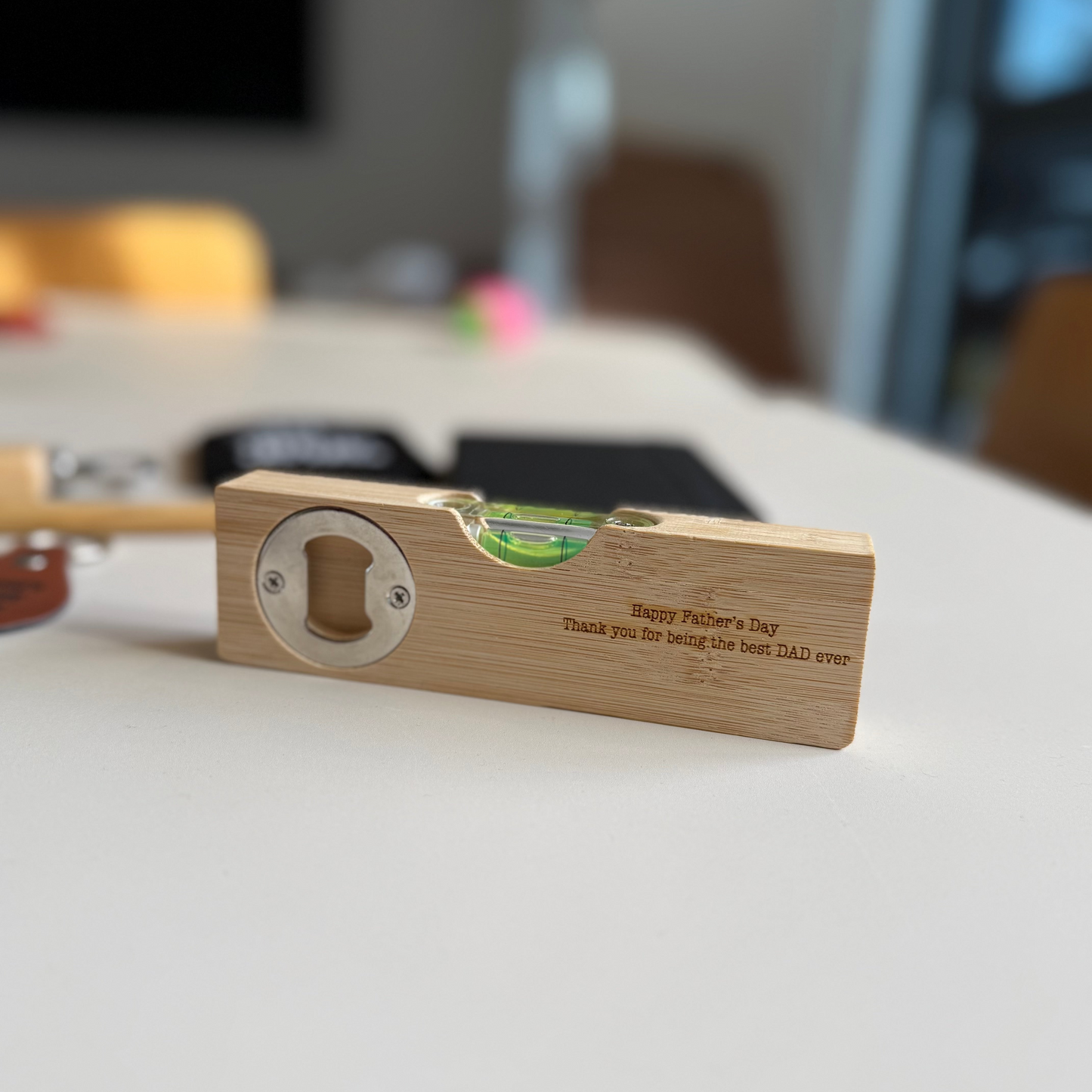The Bottle Opener/Level Tool