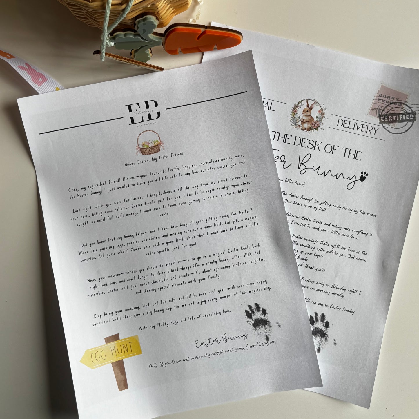 The Letter from the Easter Bunny