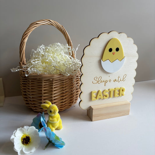 The Easter Countdown Plaque