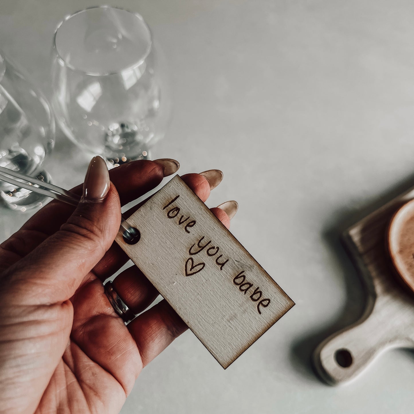 The Handwritten Keytag