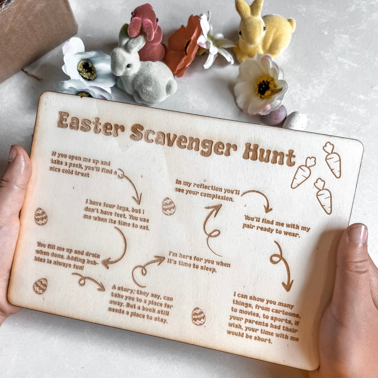 The Easter Scavenger Hunt Plaque