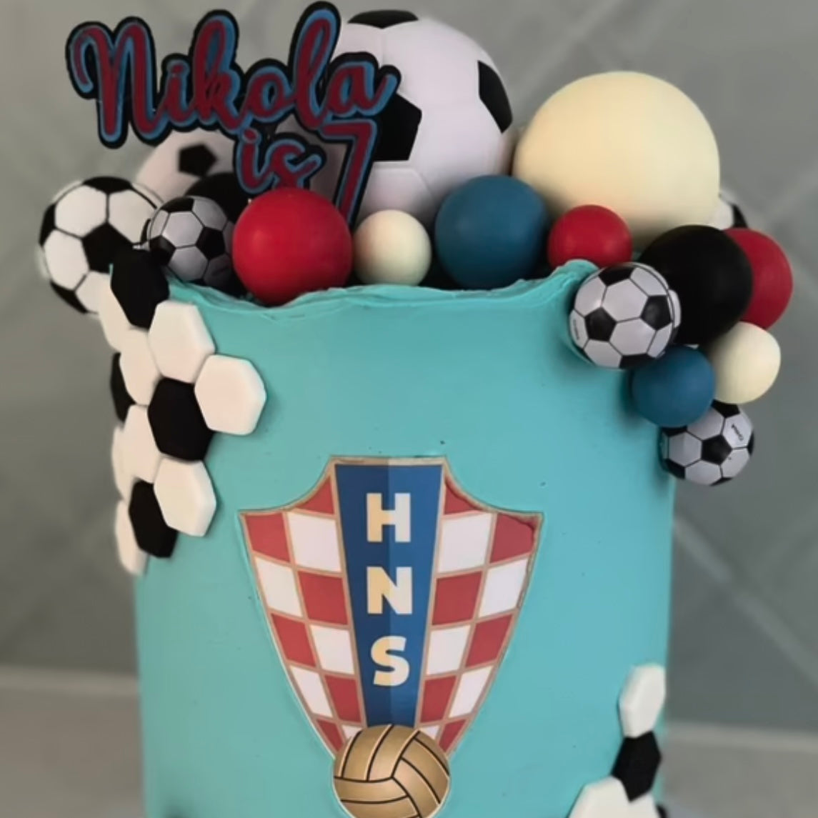 The Card-stock Cake Plaque