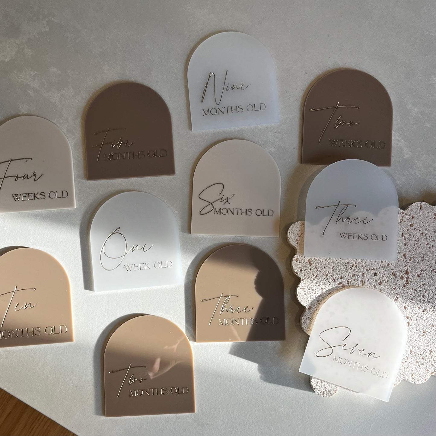 The Milestone Plaques