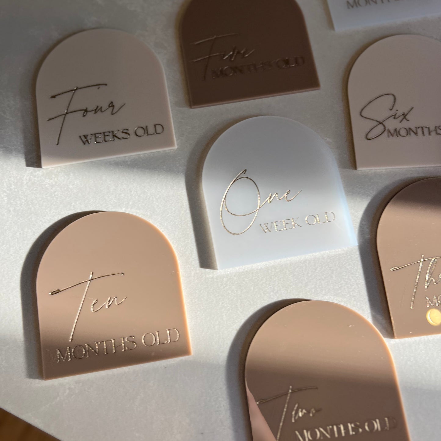 The Milestone Plaques