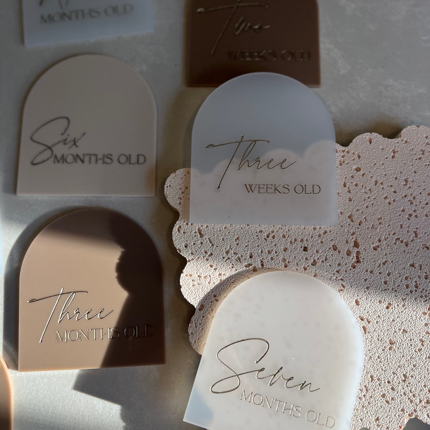 The Milestone Plaques