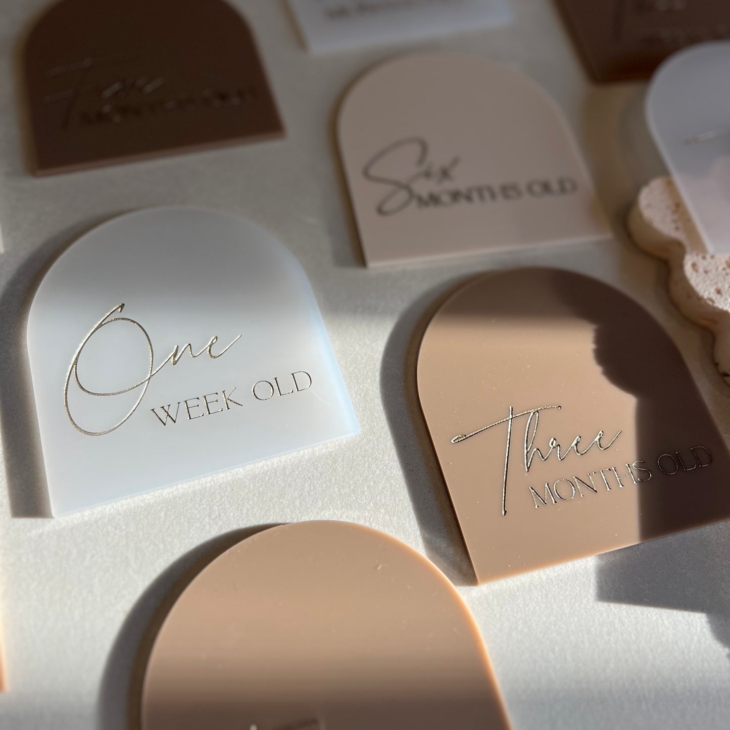 The Milestone Plaques