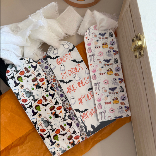 The Halloween Bookmarks