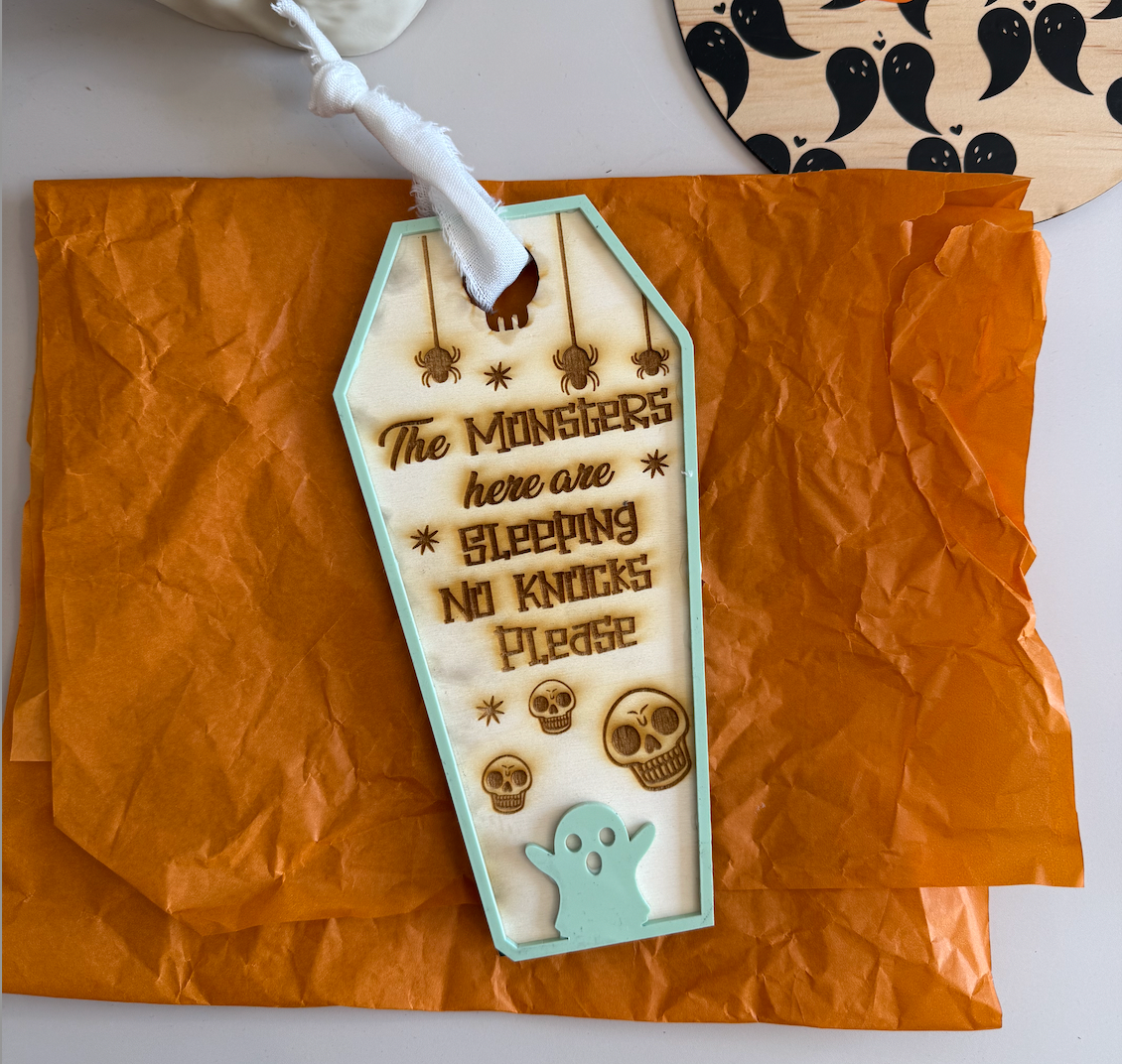 The Halloween Door Sign