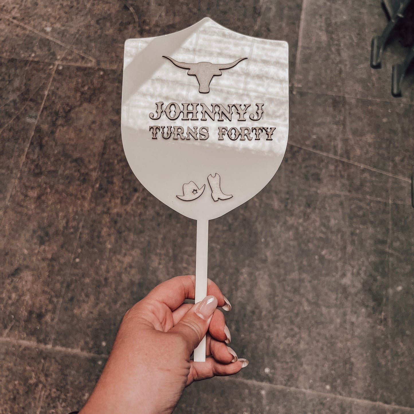 The LUXE Custom Cake Topper