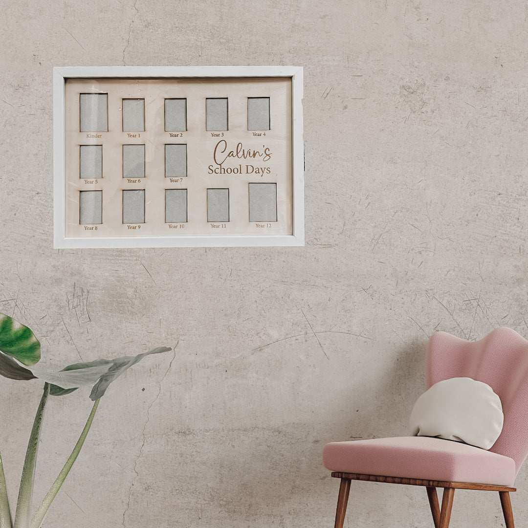 The School Days Photo Frame
