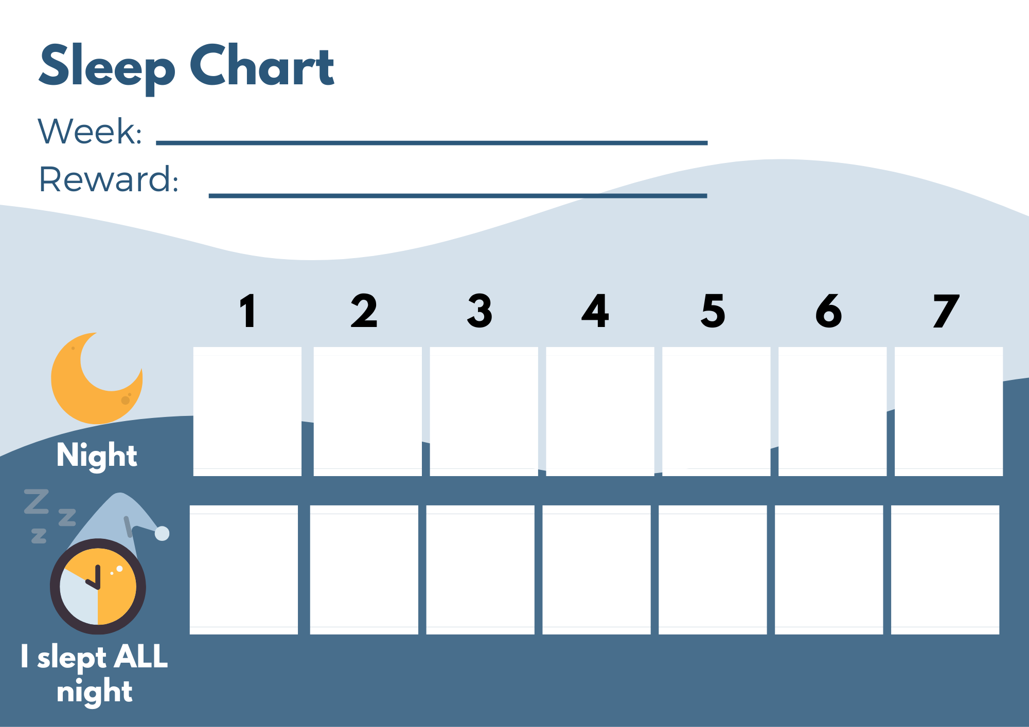 The Digital Sleep Chart – Mocked