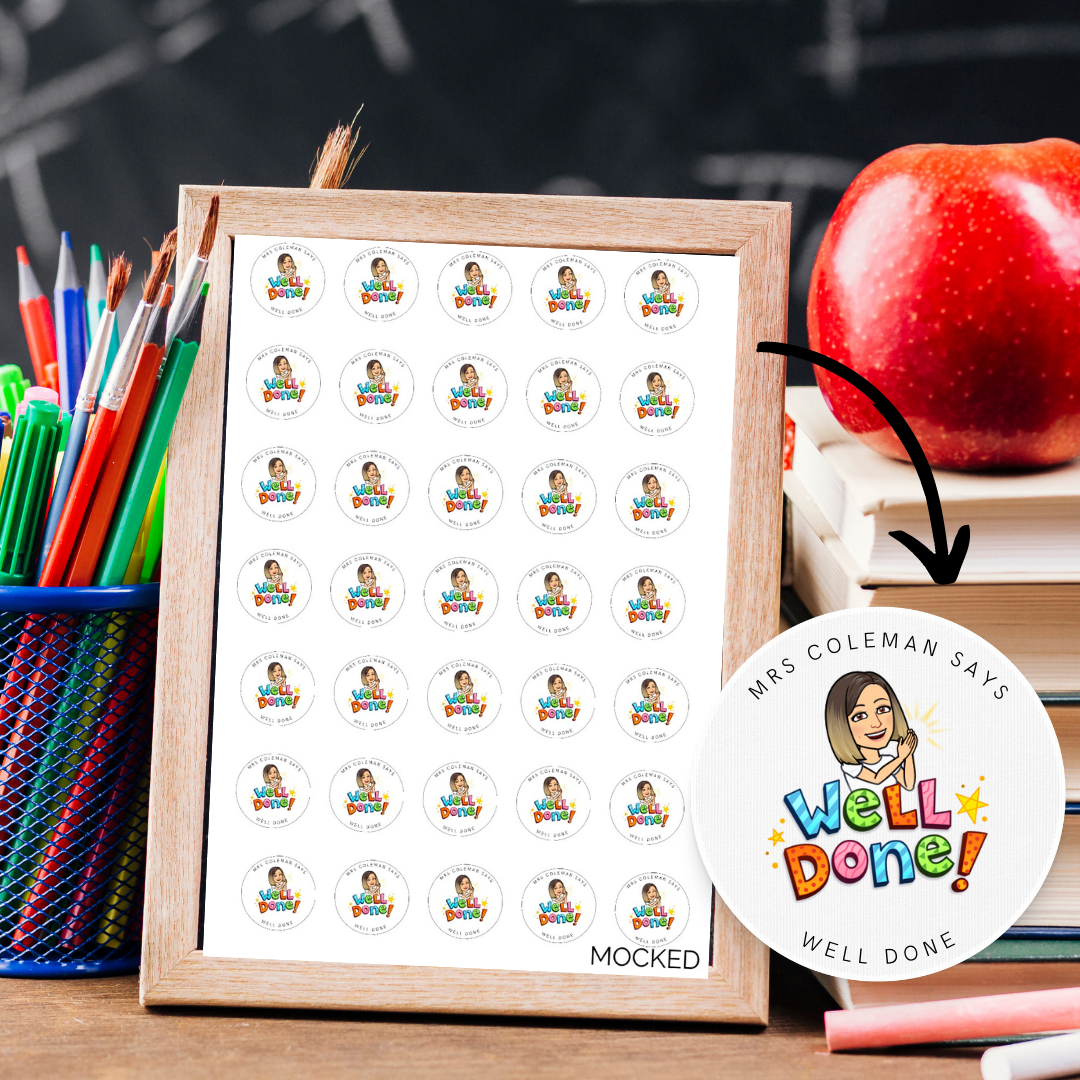 The Teacher Bitmoji Sticker