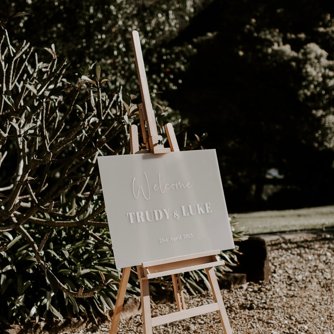The Wedding Sign