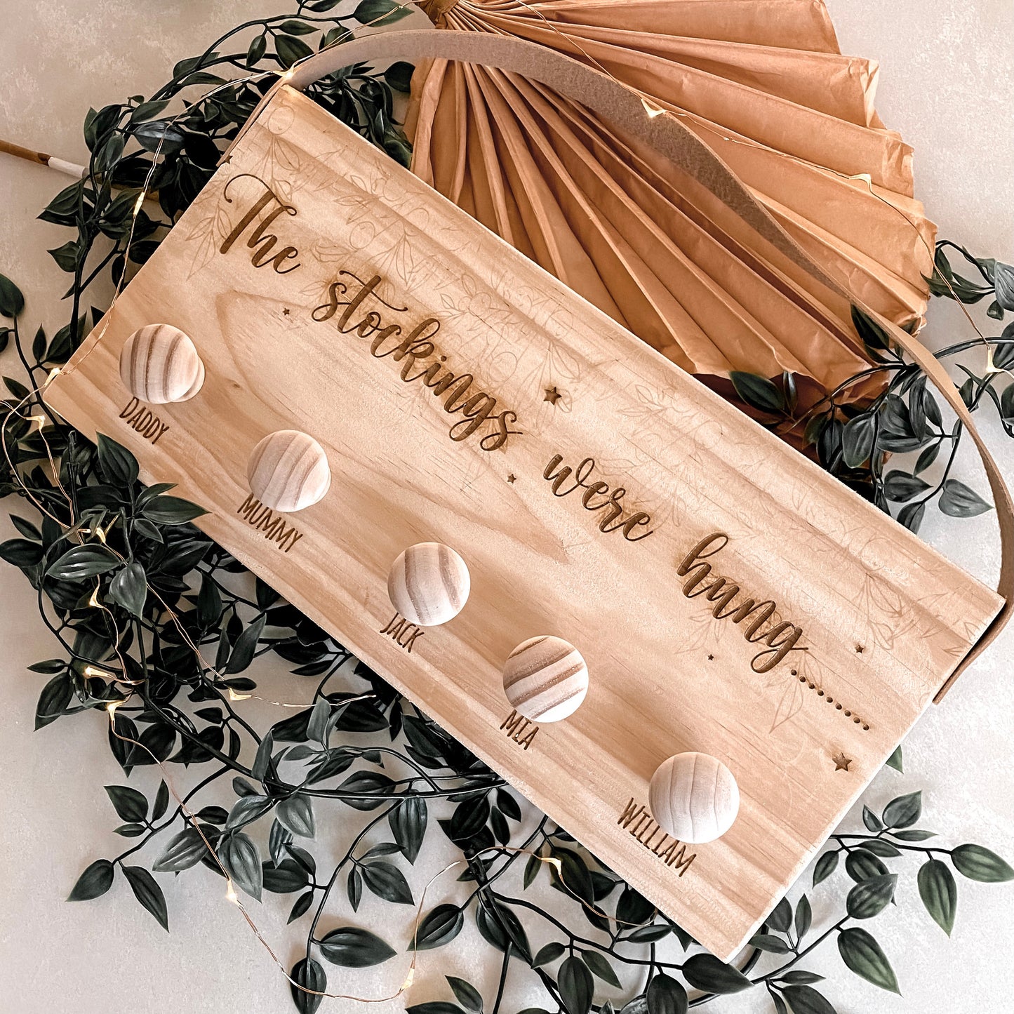 The Christmas Stocking Holder