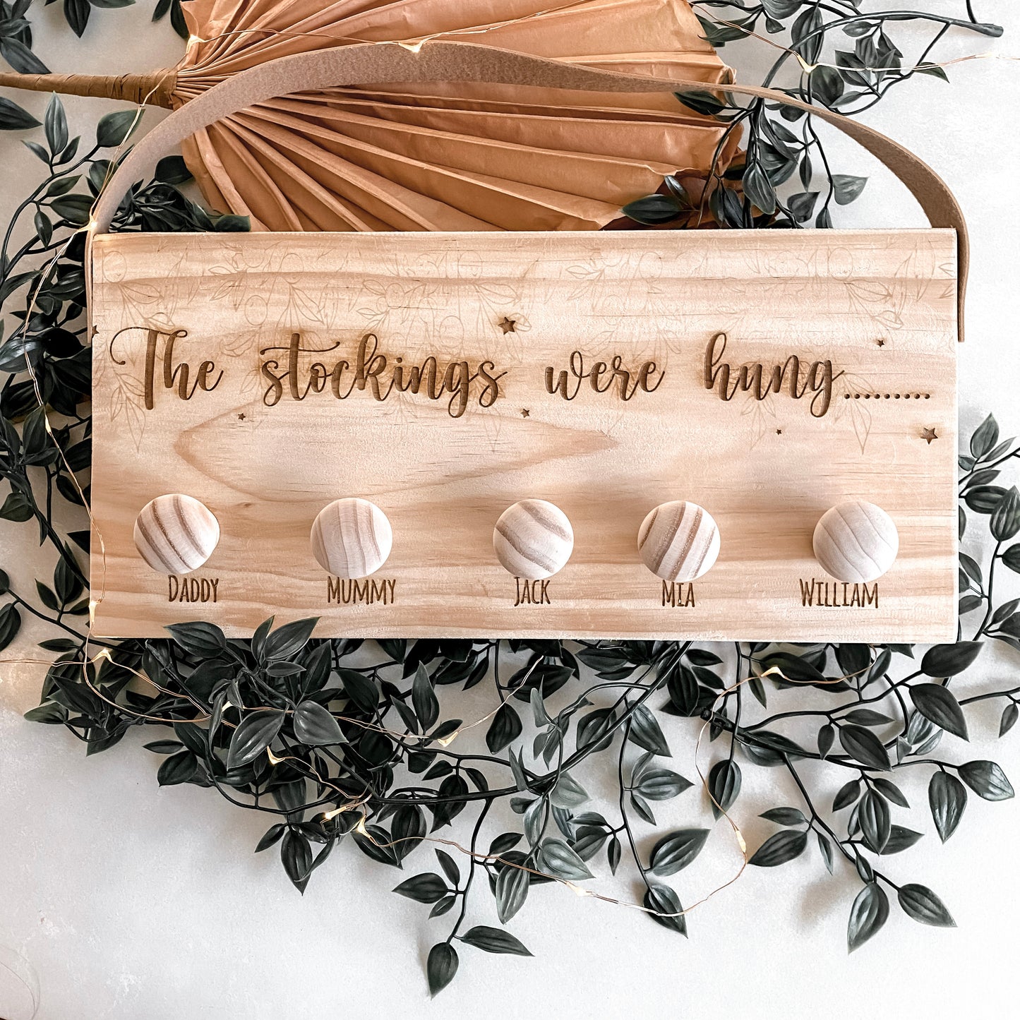 The Christmas Stocking Holder