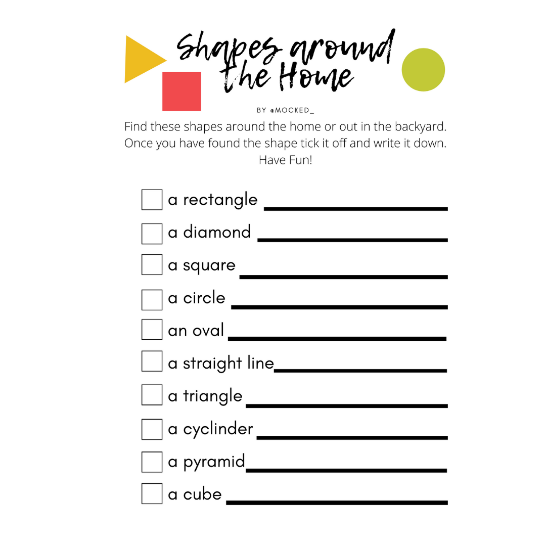 The Original Self Isolation Activity Pack