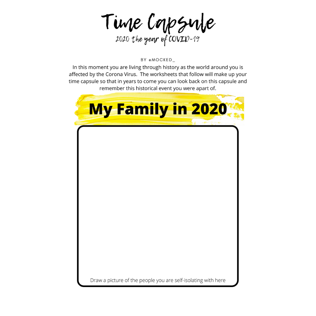 The Corona Virus Time Capsule