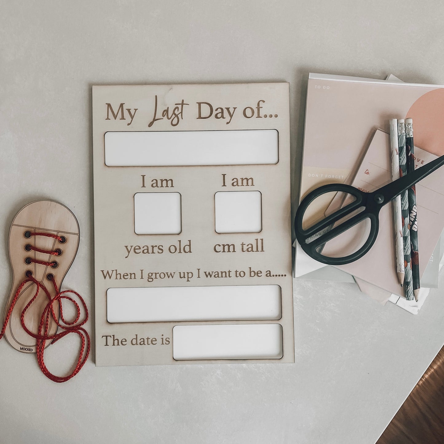 The First Day of School Board