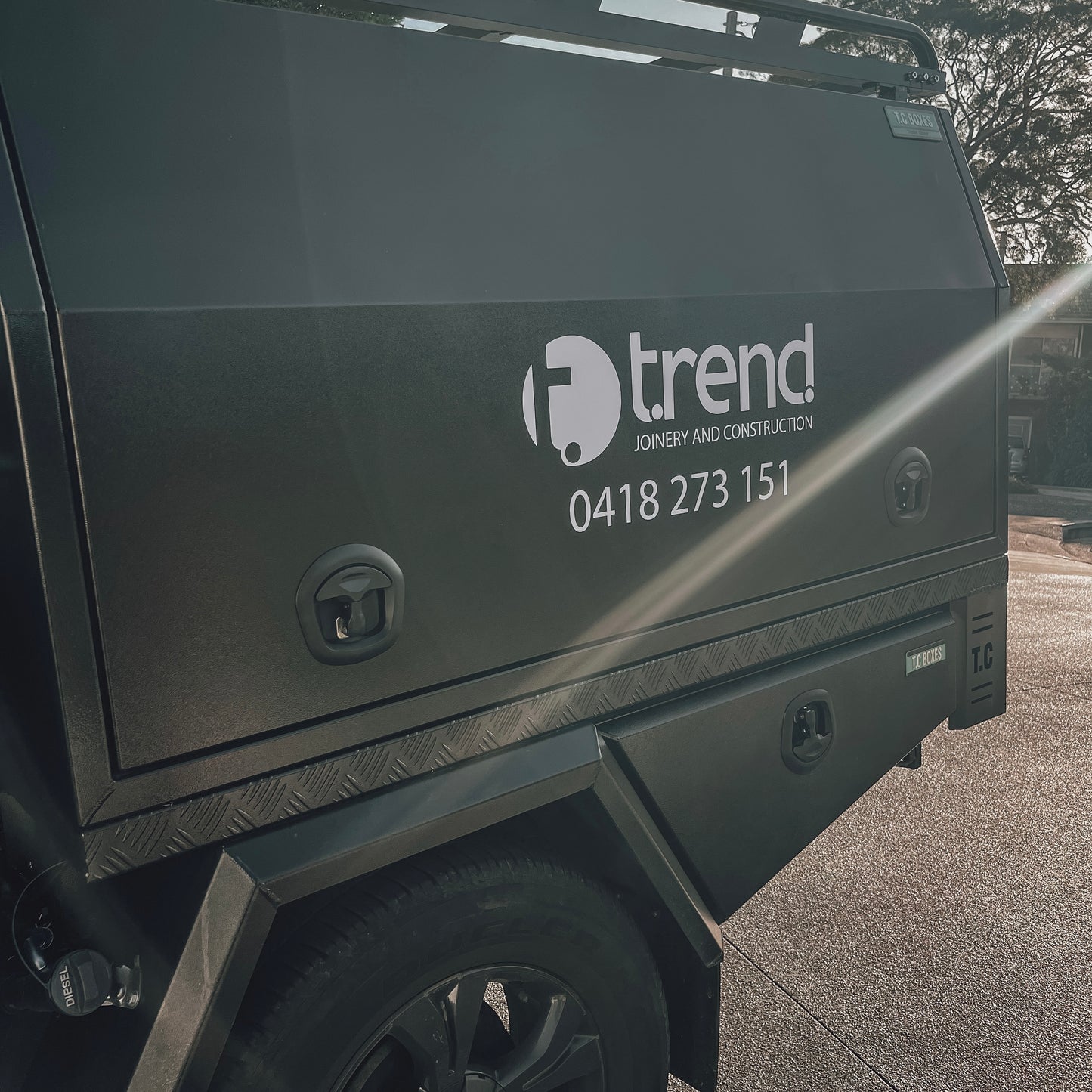 The Car Signage Sticker