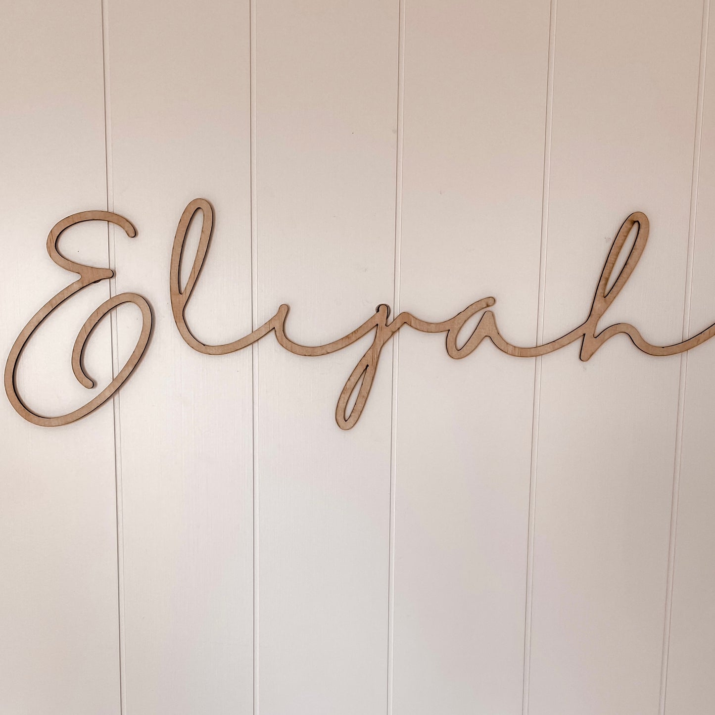 The Script Bedroom Plaque