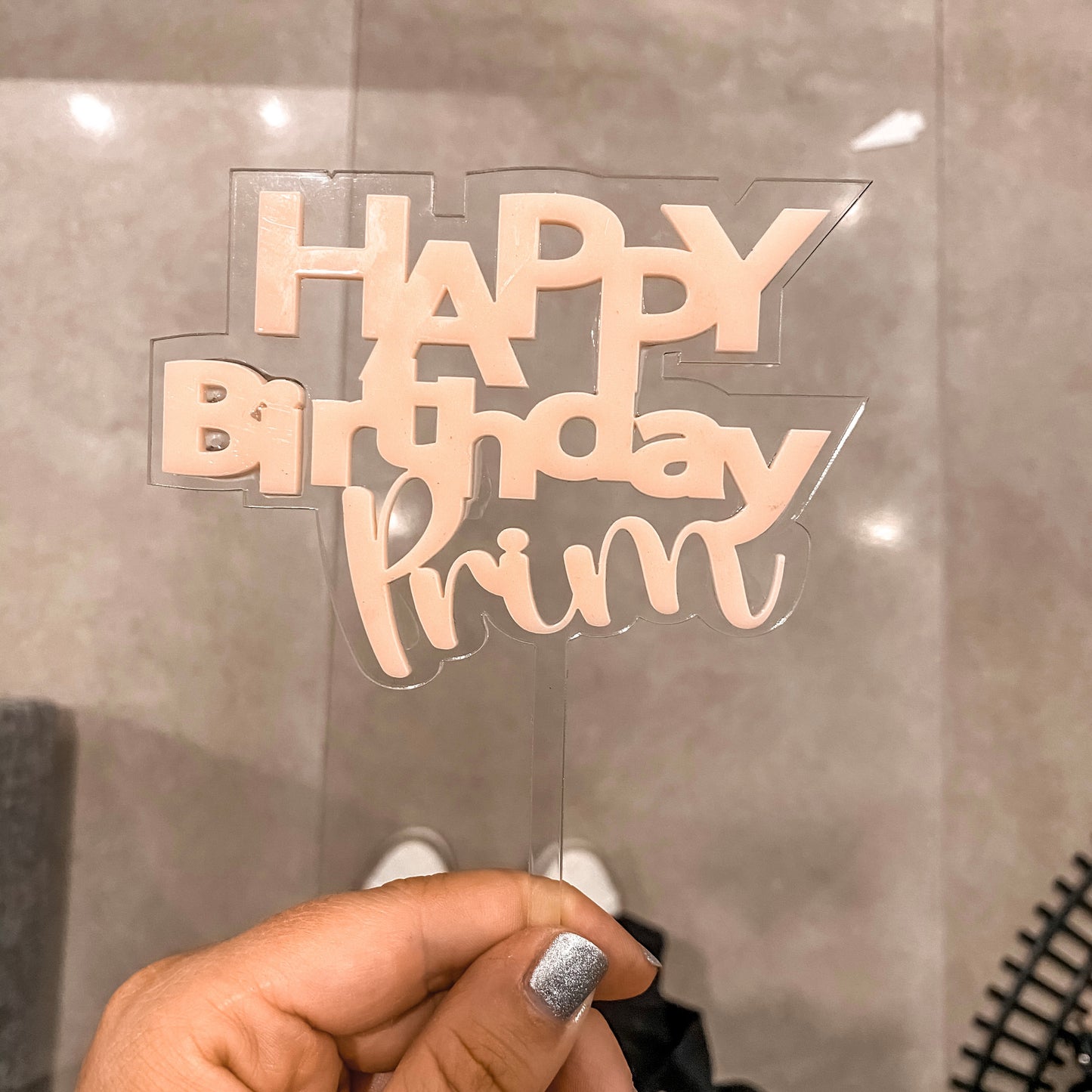 The Custom Cake Topper