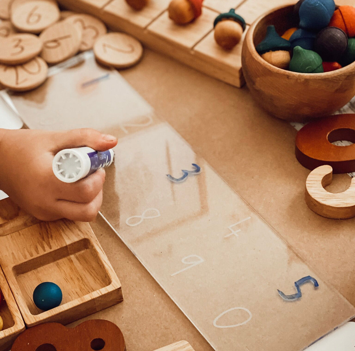 The Wipeable ABC and Number Boards