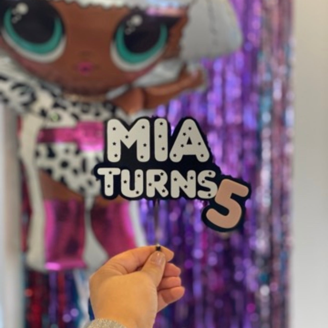 The LUXE Custom Cake Topper