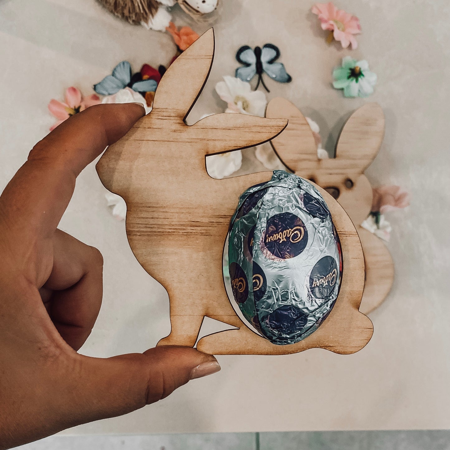 The Chocolate Egg Bunny