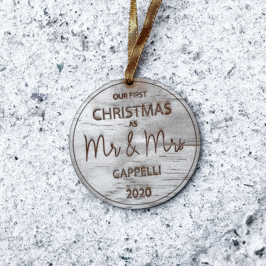 The Couples First Christmas Bauble