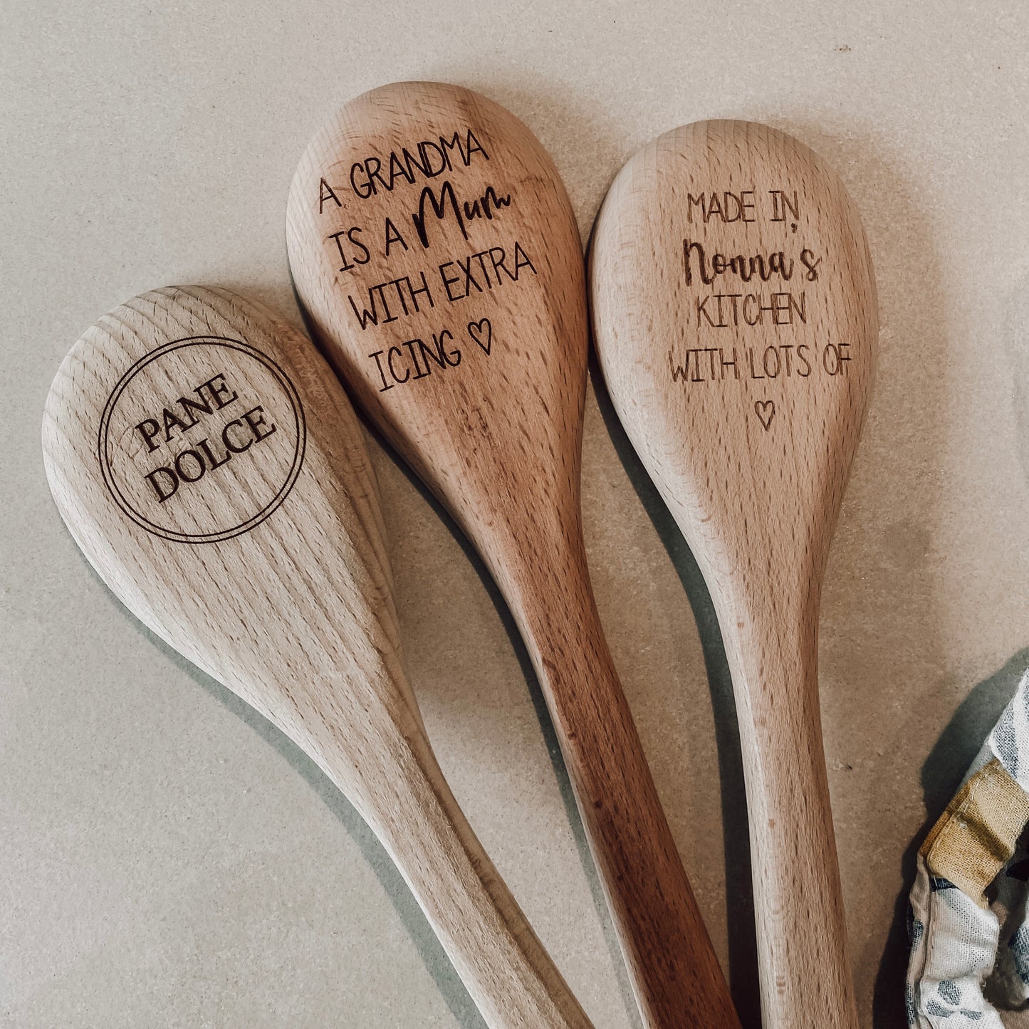 The Personalised Wooden Spoon