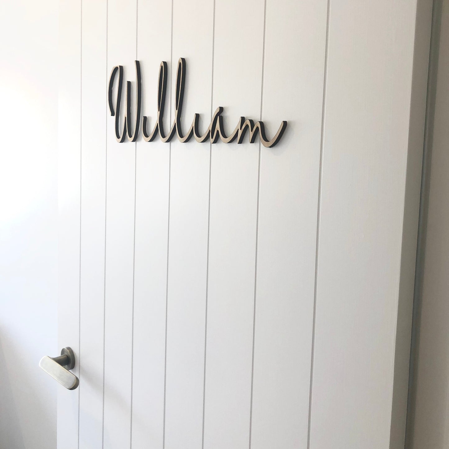 The Script Bedroom Plaque