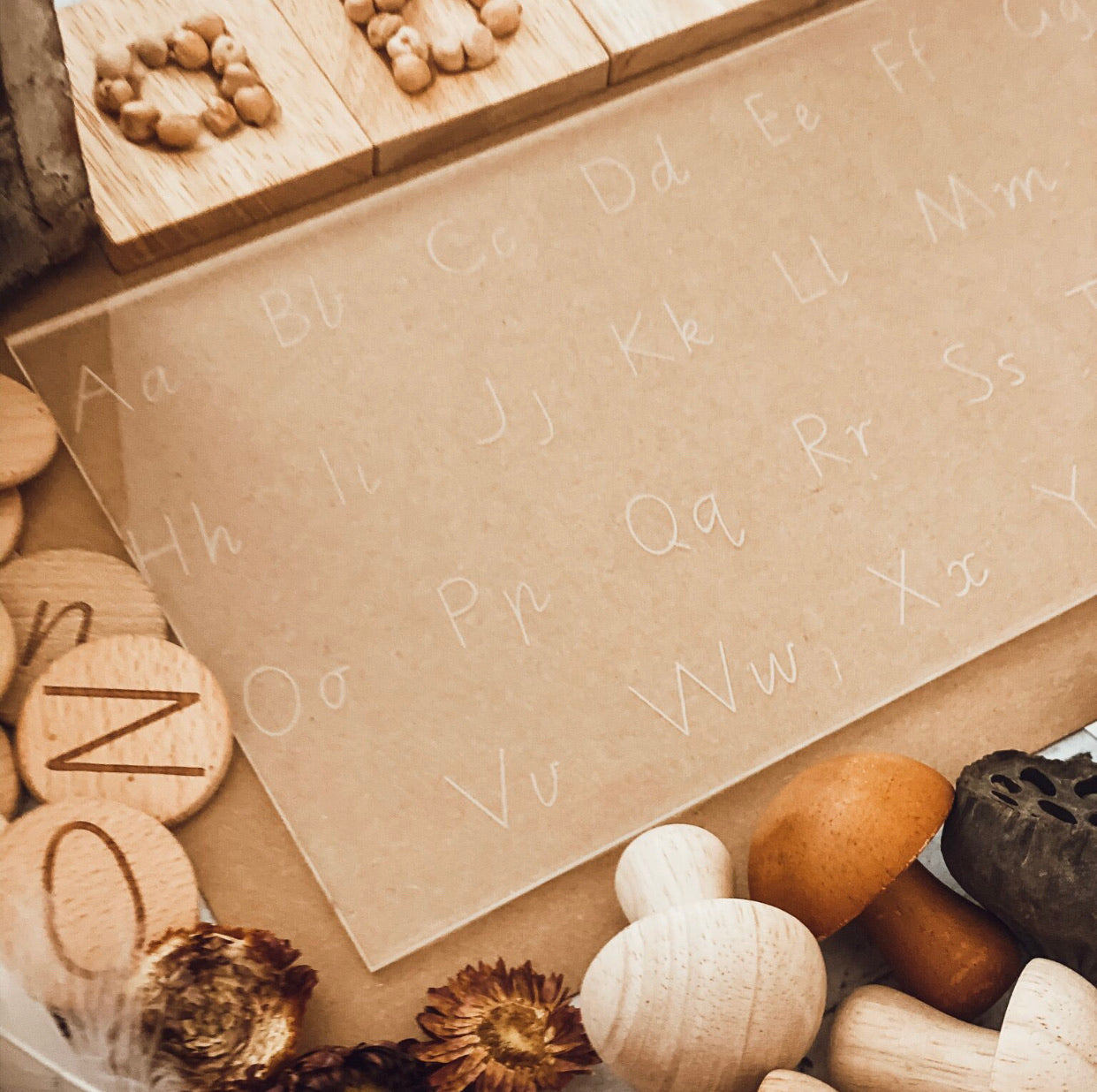 The Wipeable ABC and Number Boards