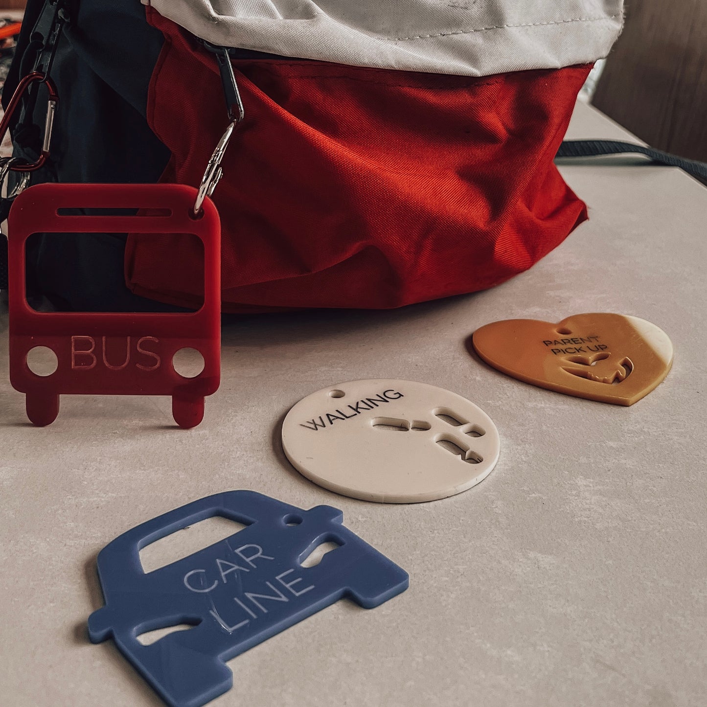 The School Pick Up Tags