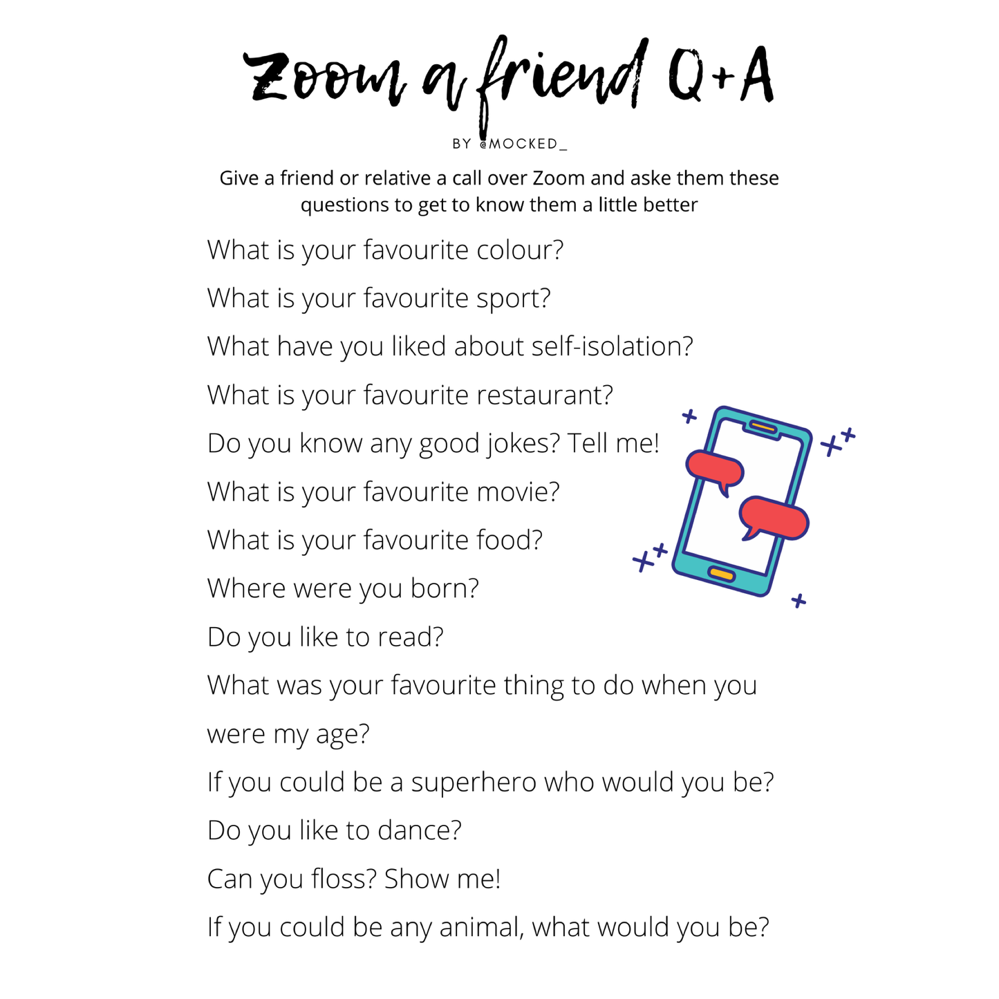 The Zoom a Friend Q+A