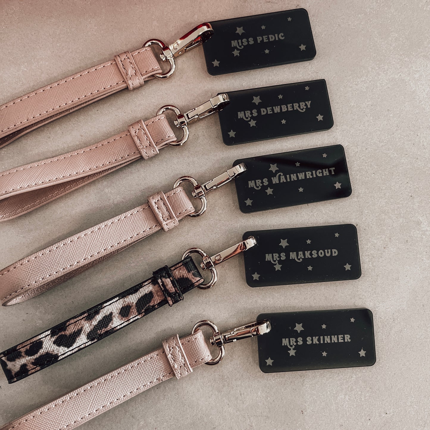 The Acrylic Business Key Tag