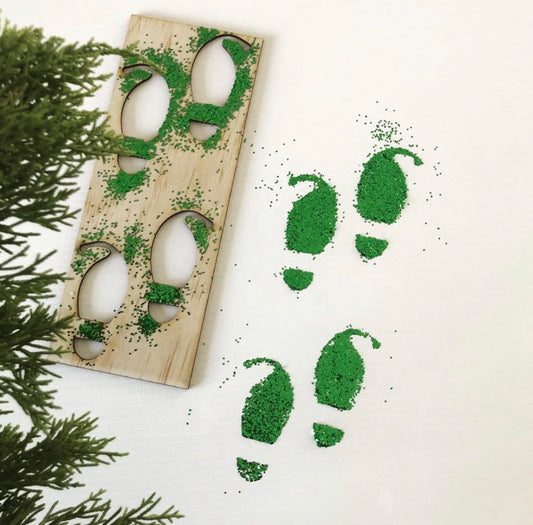 The Elf Footprint Stencil