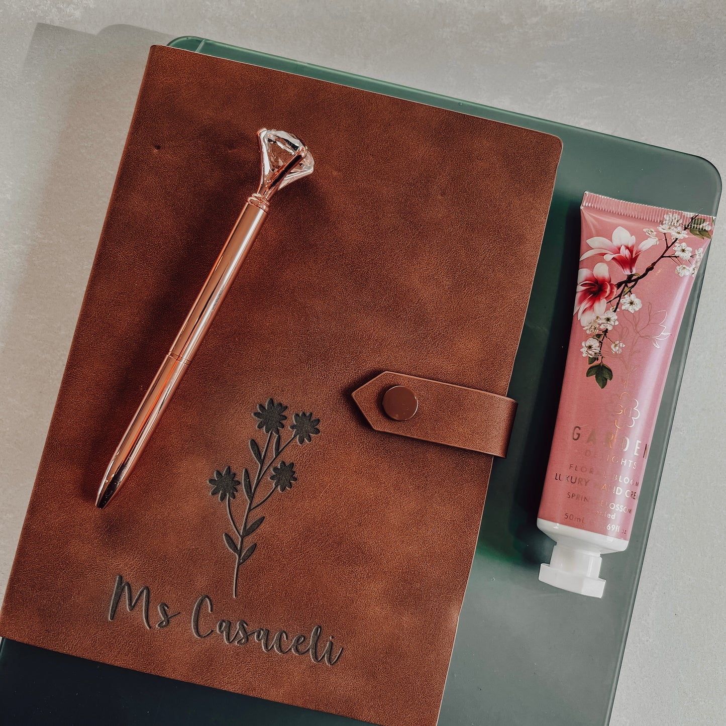 The Personalised Leather Notebooks