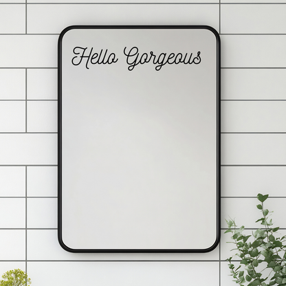 The Mirror Mantra Sticker