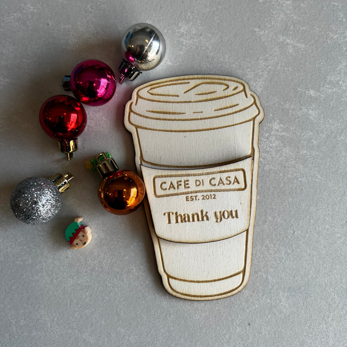 The Coffee Gift Card Holder