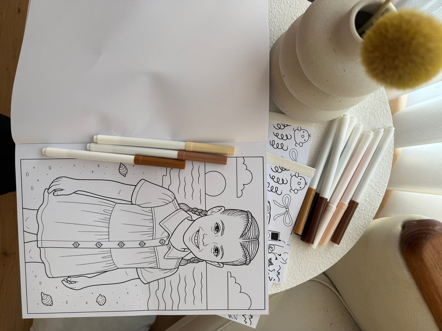 The Personalised Christmas Colouring Book