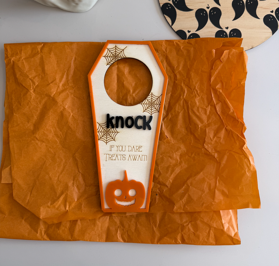 The Halloween Door Sign