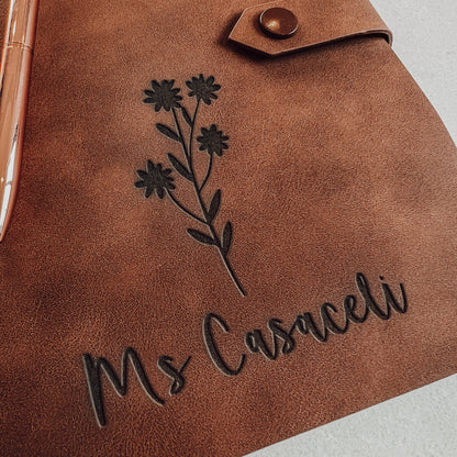 The Personalised Leather Notebooks