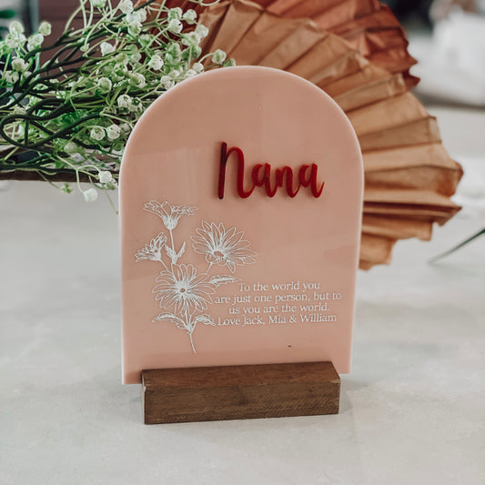 The Mother’s Day Plaques