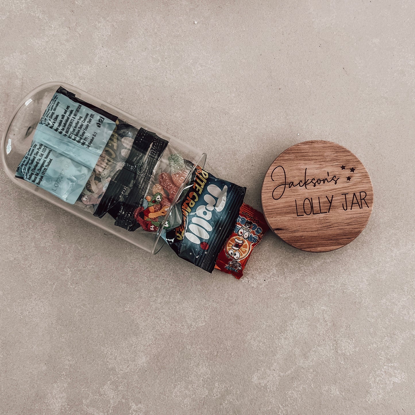 The Personalised Lolly Jar